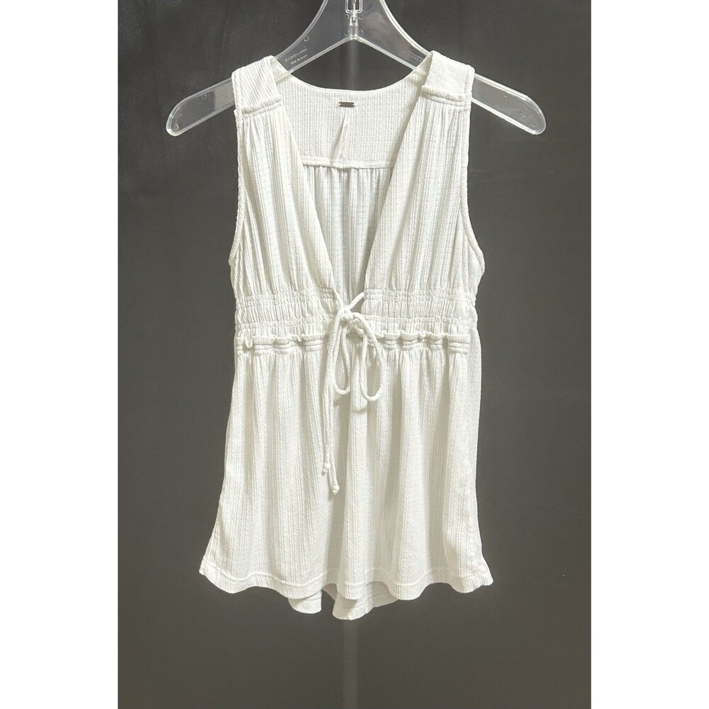 Free People Womens XS White Halter‎ Top Swim Cover